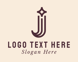 Fashion Designer - Jewelry Boutique Letter J logo design