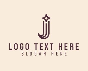 Styling Boutique Letter J  Logo