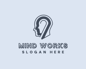 Mental Health Psychology Therapy logo design