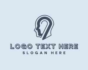 Mental - Mental Health Psychology Therapy logo design