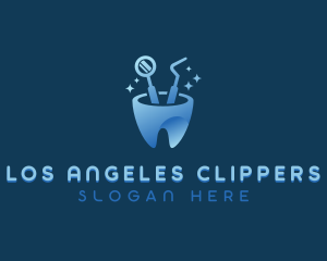 Dental Tools Clinic Logo