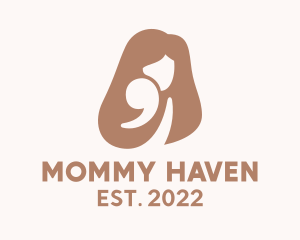 Maternity Pediatric Breastfeeding  logo design