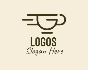 Fast Coffee Mug  Logo