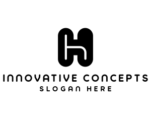 Unique - Camapany AgencyLetter H logo design