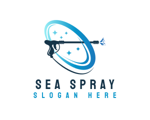 Power Wash Cleaner logo design