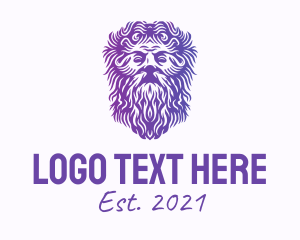 Philosophy - Roman Mythology God logo design