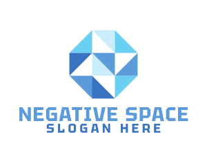 Simple Modern Octagon Business Logo