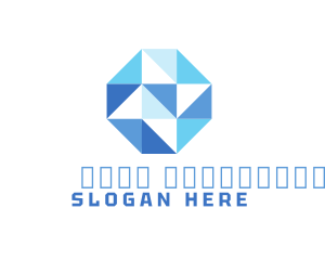 Simple Modern Octagon Business logo design