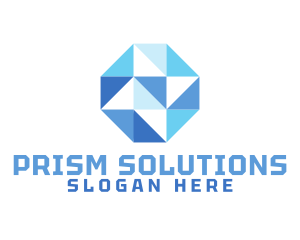 Prism - Simple Modern Octagon Business logo design