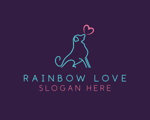 Dog Love Shelter logo design