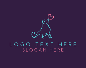 Foster - Dog Love Shelter logo design