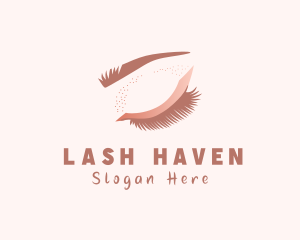 Beauty Eyelash Relaxation logo design