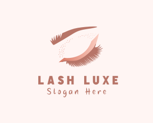 Beauty Eyelash Relaxation logo design