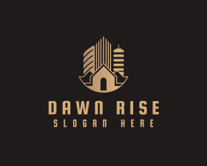 House High Rise Building  logo design