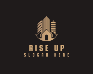 House High Rise Building  logo design