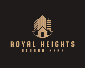 House High Rise Building  logo design