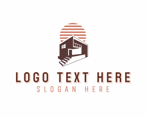 Residence - Residential Property Builder logo design