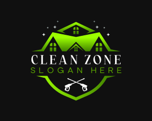 Sanitary - Sanitary Power Wash Cleaning logo design