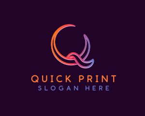 Business Startup Letter Q logo design