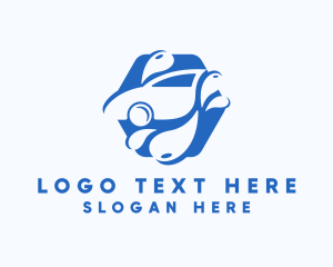 Clean - Car Cleaning Service logo design
