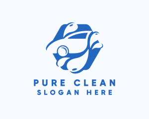 Car Cleaning Service logo design