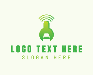 Auto - Wifi Car Repair logo design