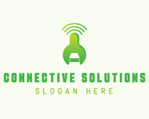 Wifi Car Repair logo design