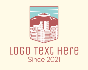 Asian Country - Los Angeles City logo design