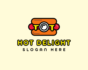 Hot Dog Camera logo design