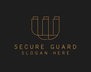 Security - Castle Turret Security logo design