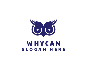 Owl Wildlife Zoo Logo