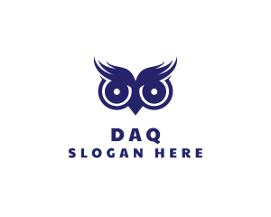 Bird - Owl Wildlife Zoo logo design