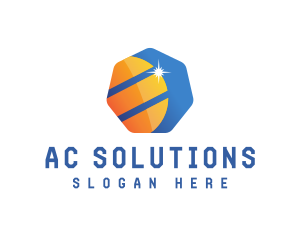 Solar Power Technology logo design