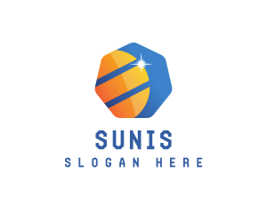 Solar Power Technology logo design