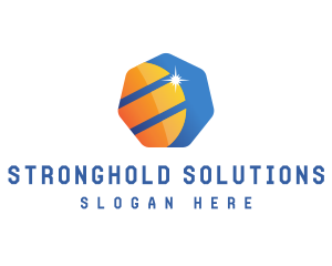 Solar Power Technology logo design