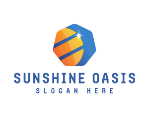 Solar Power Technology logo design