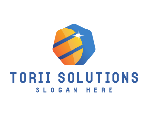 Solar Power Technology logo design