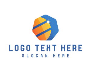 Online - Solar Power Technology logo design