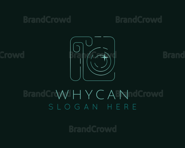 Elegant Camera Photography Logo