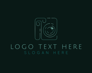 Movie - Elegant Camera Photography logo design