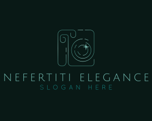 Elegant Camera Photography logo design