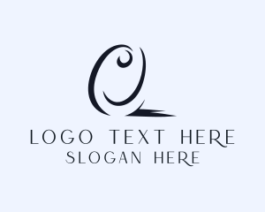 Glam - Stylish Glam Cursive logo design