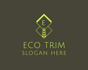 Natural Organic Plant logo design