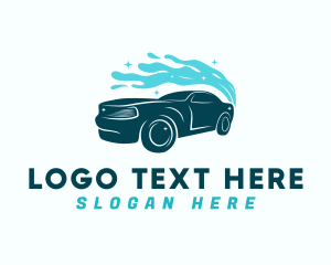 Automobile - Clean Splash Car logo design