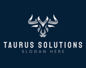 Taurus - Wild Bull Taurus logo design