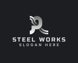 Steel - Industrial Mechanical Steel logo design