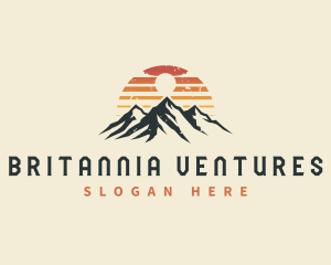 Mountain Peak Adventure logo design