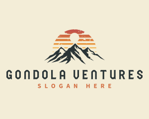 Mountain Peak Adventure logo design