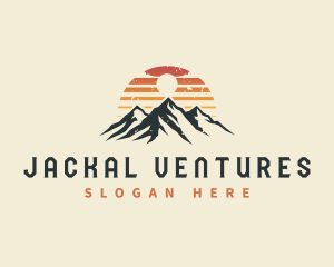 Mountain Peak Adventure logo design