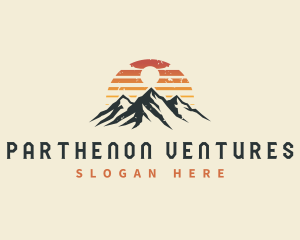 Mountain Peak Adventure logo design